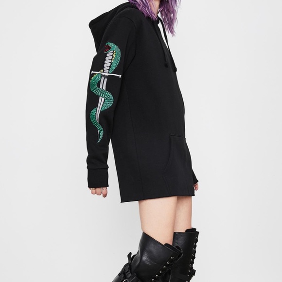 Current Mood Tops - Size small Current Mood dragon hoodie